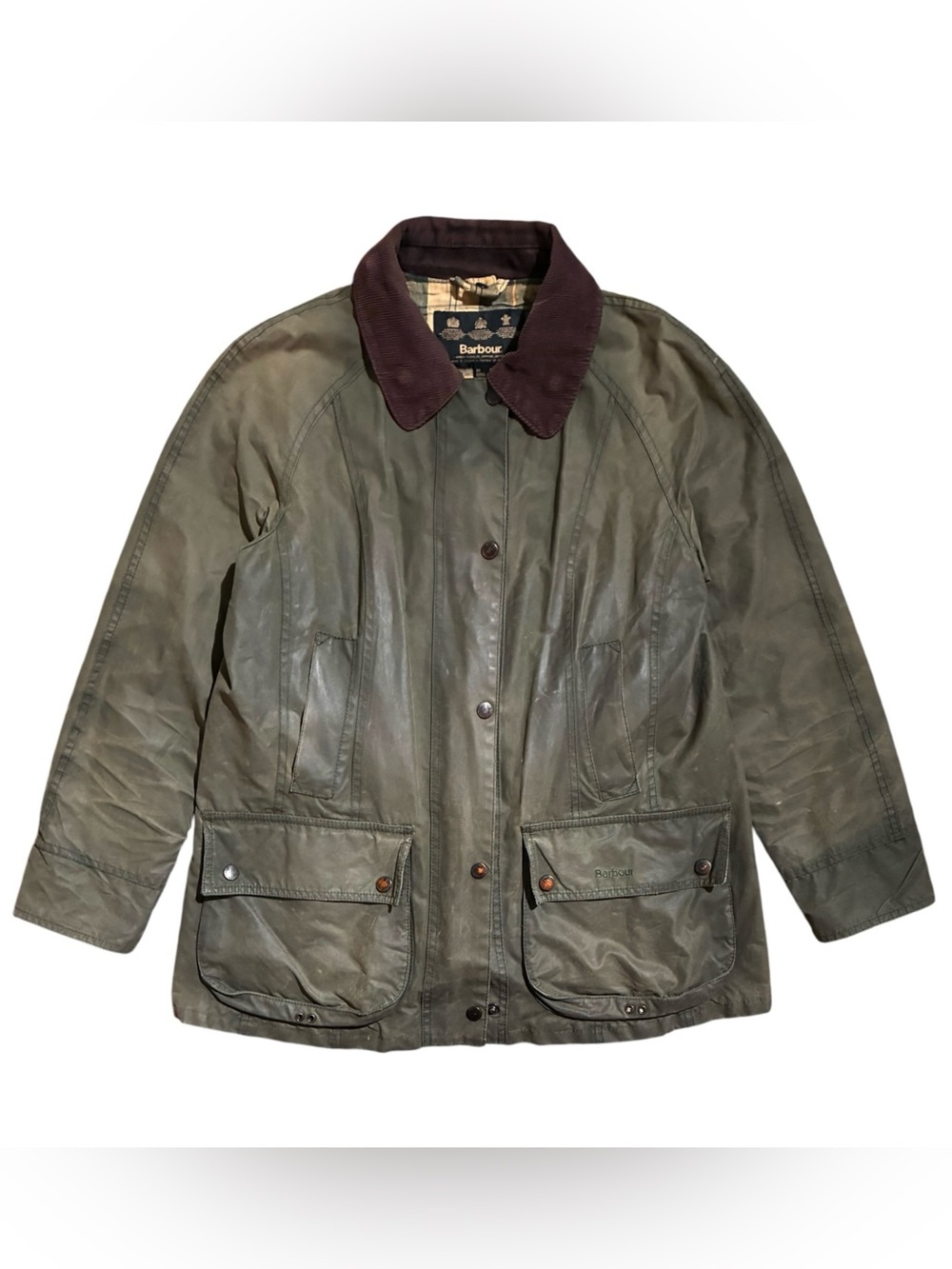 Barbour Beadnell Wax Jacket Olive